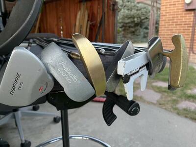 Golf putter sand wedges various Some Sold