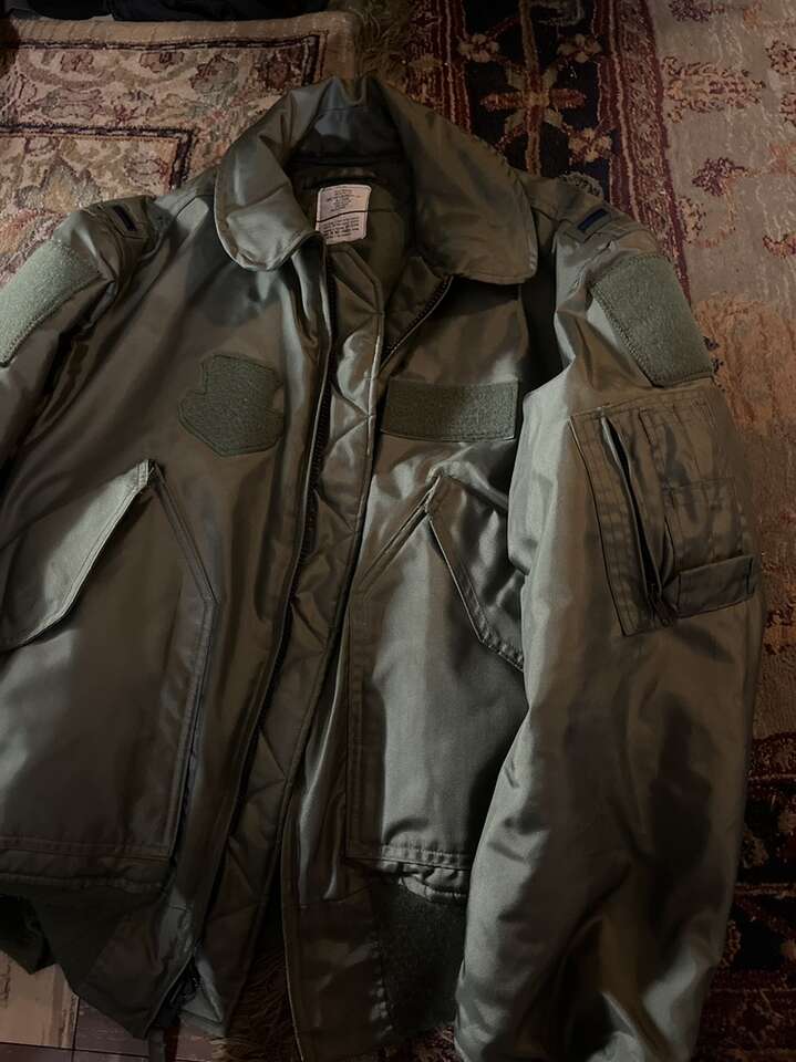 Med Jacket Pilot Cold Weather Flyer Air Force top gun