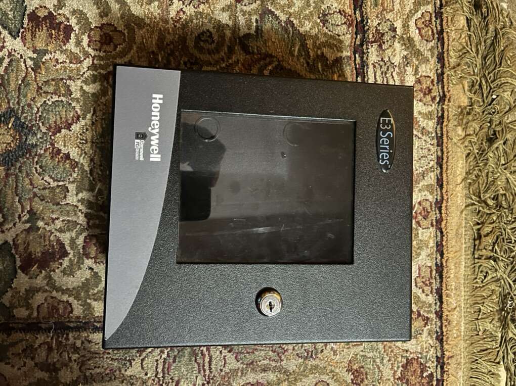 fire control box e3 gamewell honeywell 9x10x5 locking