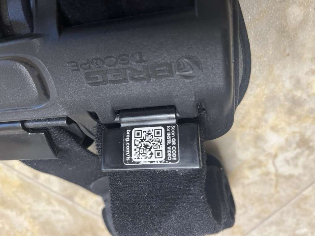 Bregg Knee Brace Leg One Size Either Leg