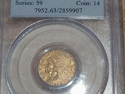 1928 $2.50 Indian Head Quarter Eagle Gold PCGS MS63