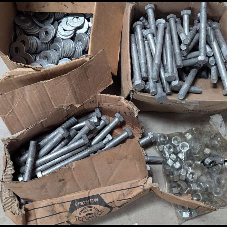 Brighton structural grade bolts 1/2"x6"