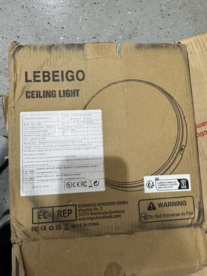Lebeigo 9 Ceiling Light 24w