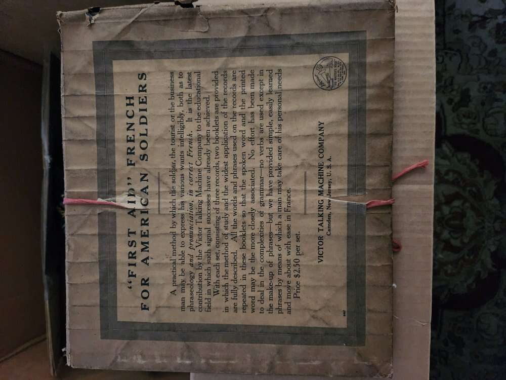 First Aid French For American Soldiers Records Set