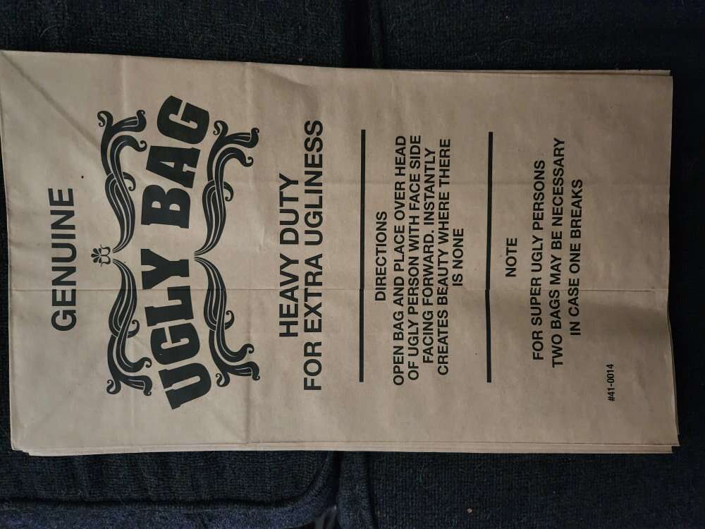 Novelty Male Ugly Bags 4 Available