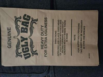 Novelty Male Ugly Bags 4 Available