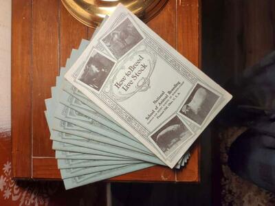 How To Breed Livestock 10 Set Booklets
