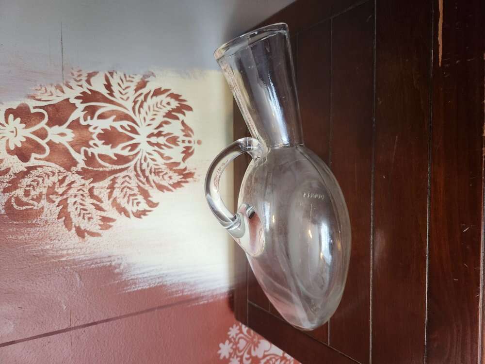 Vintage 16oz Glass Bedpan