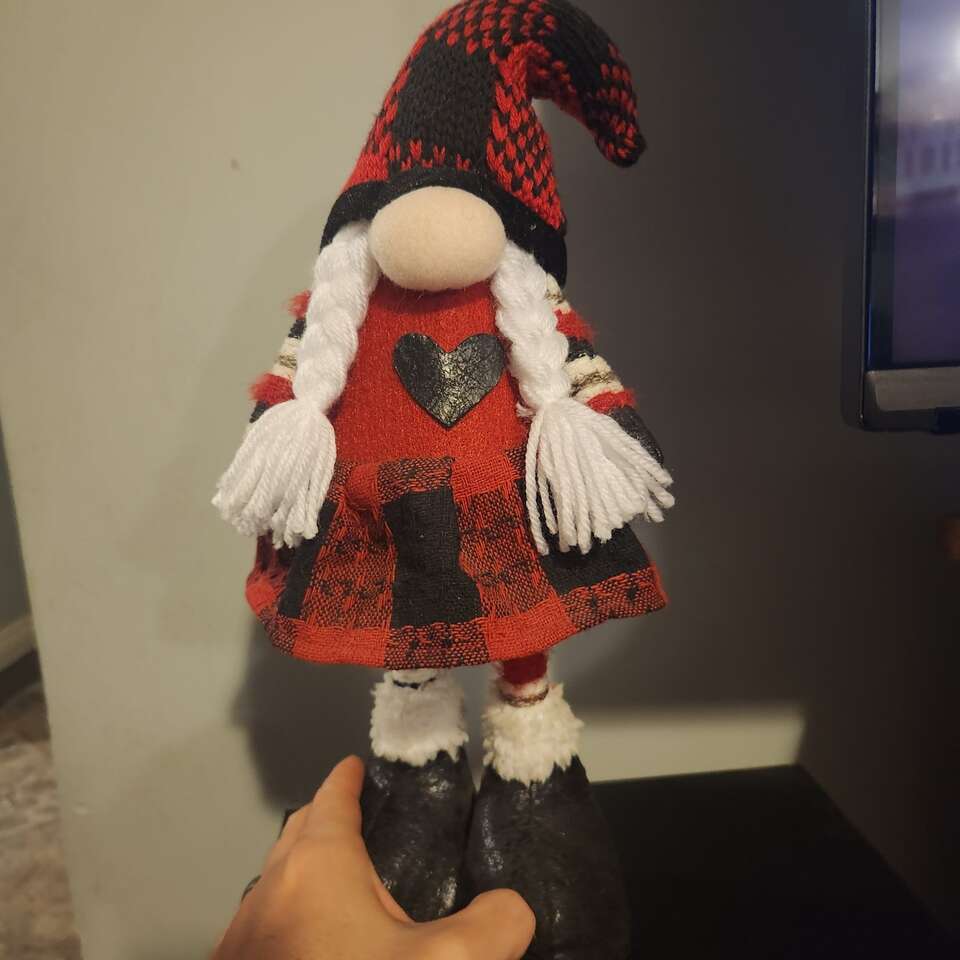 Bobble Valentine's or Christmas Gnome