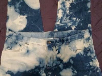Bleach cloud jean size 20w