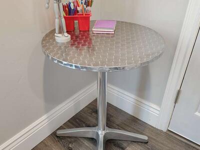 Metal table - outdoor (used indoors)
