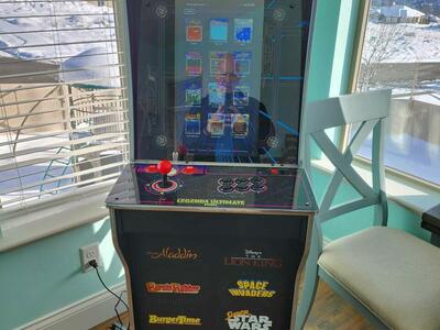 1 player mame arcade 7800+ games.