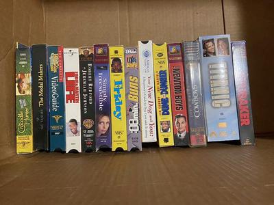 Assorted VHS Tapes