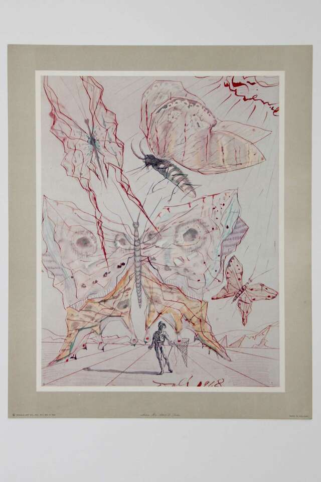 1953 Salvador Dali, Butterflies