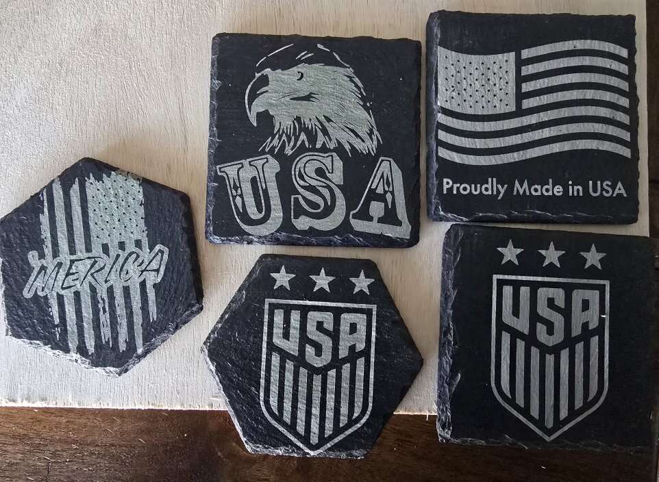 SLATE STONE COASTERS