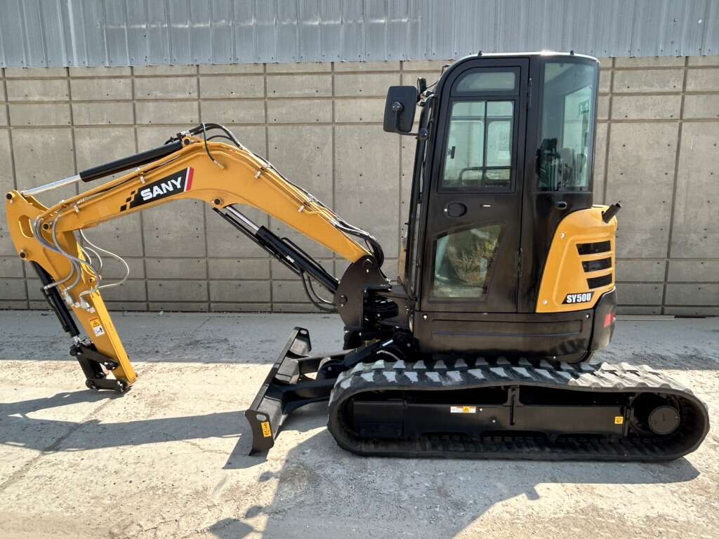 New 2025 SANY SY50U Mini Excavator