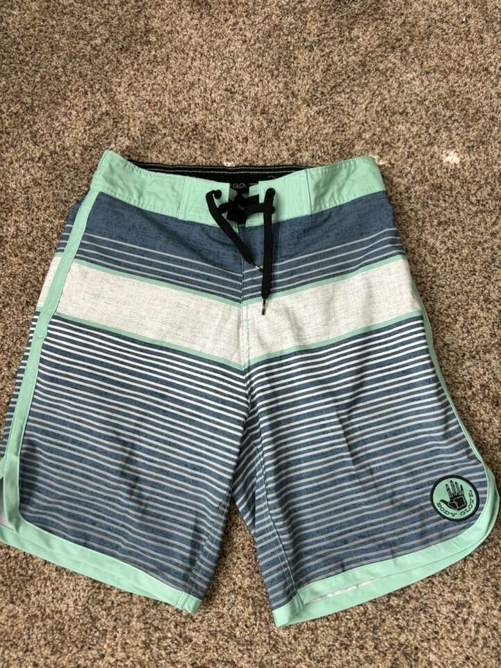 MENS BODY GLOVE BATHING SUIT- SIZE SMALL 30”