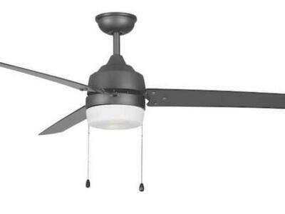 Carrington II 60 in. LED Indoor/Outdoor Ceiling Fan with Light kit