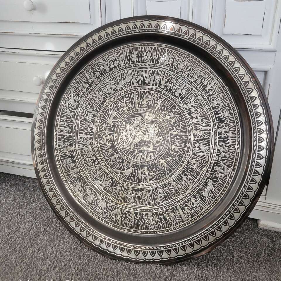 Vintage Egyptian Charger/Tray