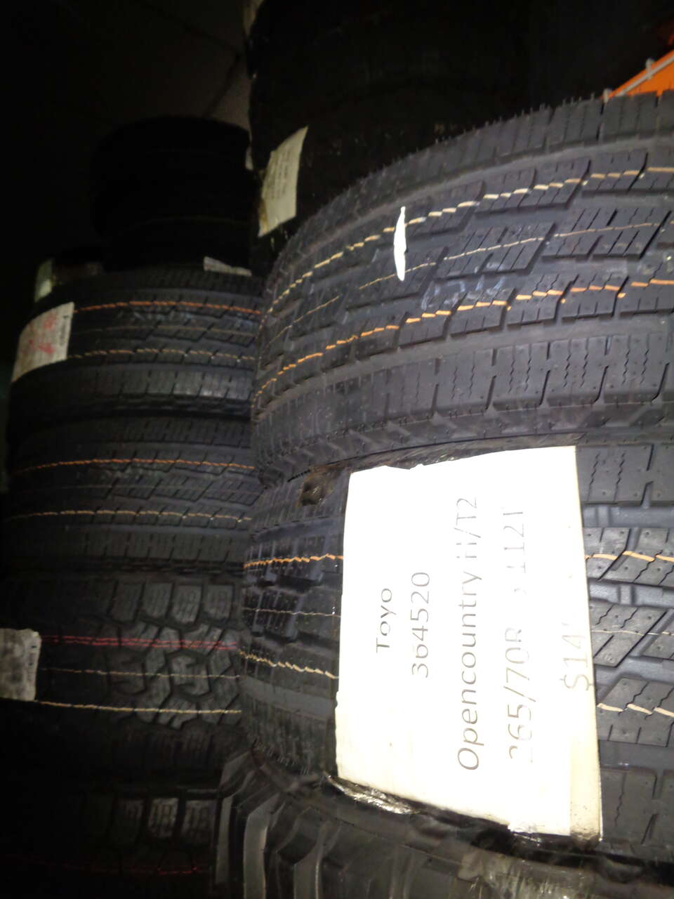 4 TOYO OPEN COUNTRY H/T II BSW 265 70 16 112T SL TIRES