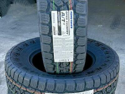 4 TOYO OPEN COUNTRY A/T III BSW/OWL P 265 70 17 115T SL ALL TERRAIN TIRES