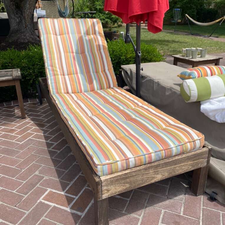 Pottery Barn Outdoor Chaise Cushions