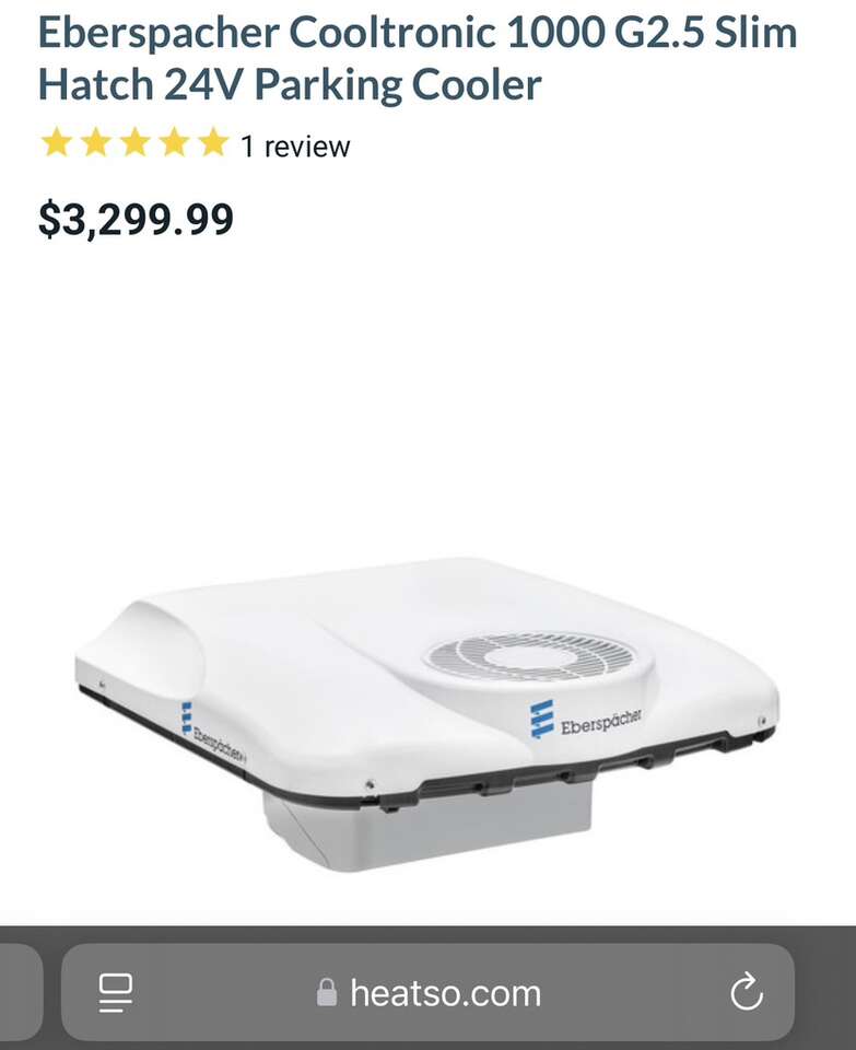 Eberspacher Van/Truck Air Conditioner 24V