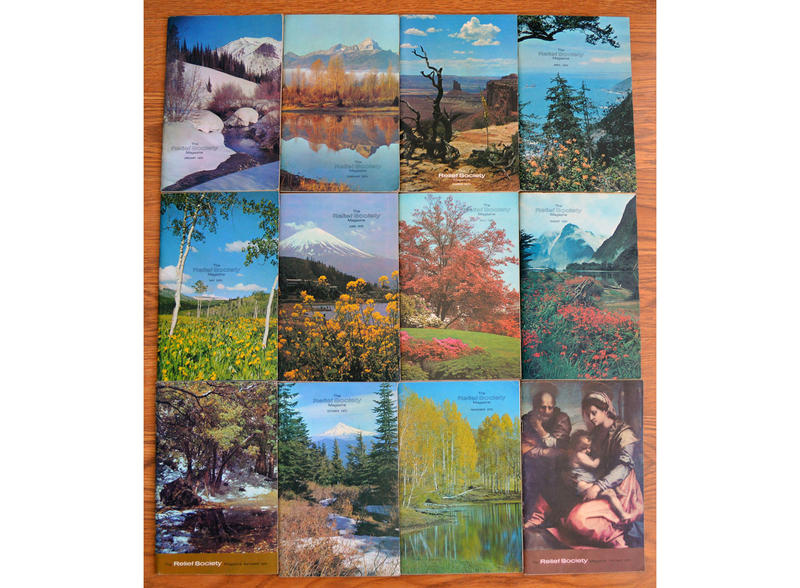 ALL 1970 Mormon LDS The Relief Society Magazines