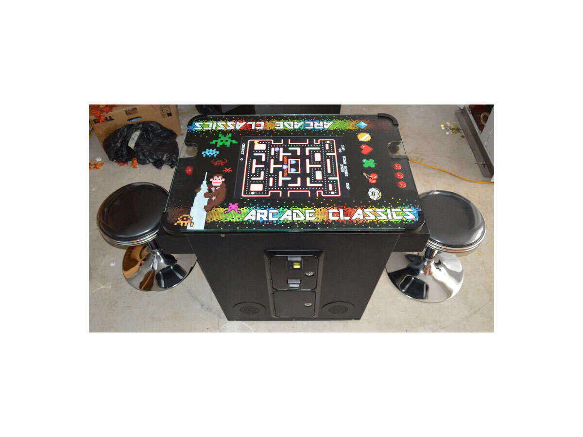 Multi-Game Cocktail Table Arcade Game for Commercial or Home