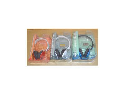 New M-Volt Neo Retro Stereo Headphones Three Color Choices
