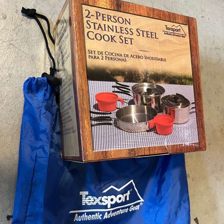 Texsport 2-Person Cooking Set - New!
