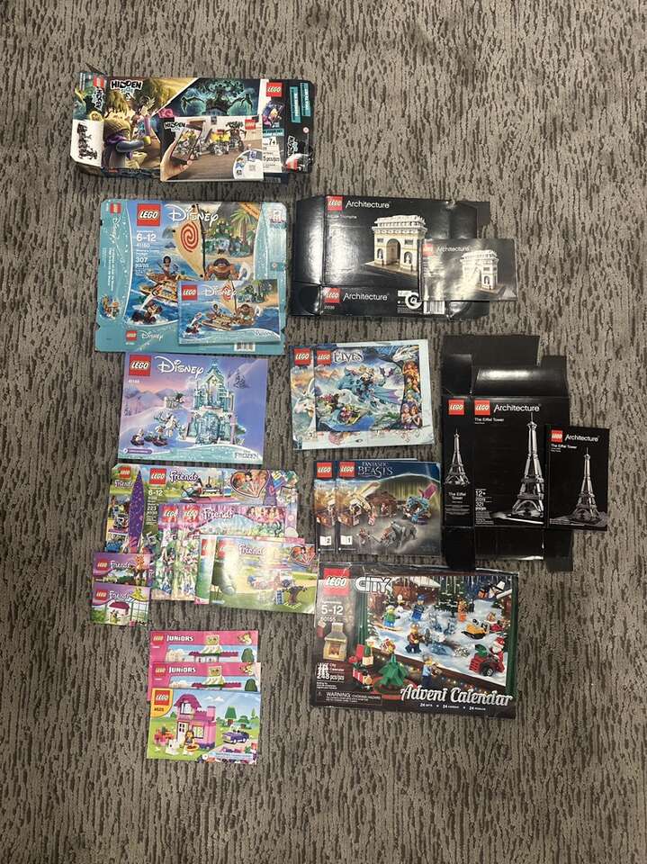 Huge Lego Collection Disney And Other Popular Sets