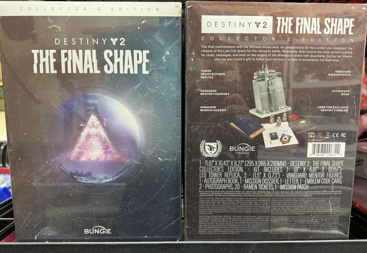Destiny 2 Final Shape Collector's Edition BRAND NEW SEALED Xbox ps5 pc