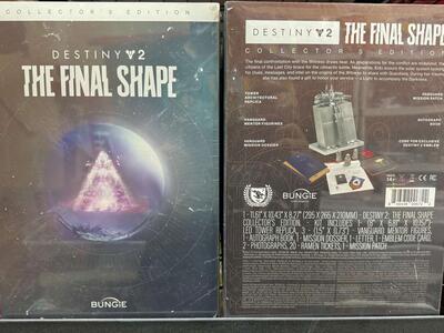 Destiny 2 Final Shape Collector's Edition BRAND NEW SEALED Xbox ps5 pc