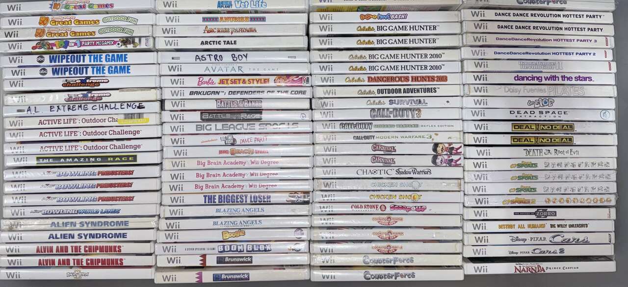 Nintendo Wii & Wii U GAMES Console System controllers