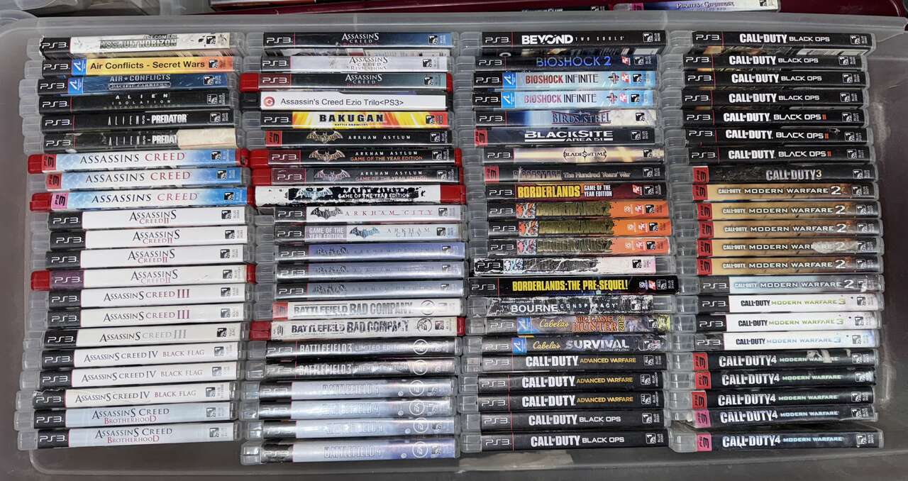 PS3 GAMES: PLAYSTATION 3 PLAY STATION 3 PS 3 SONY CONSOLE SYSTEM
