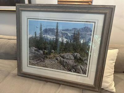 Paul Calle “Where Eagles Fly” Signed