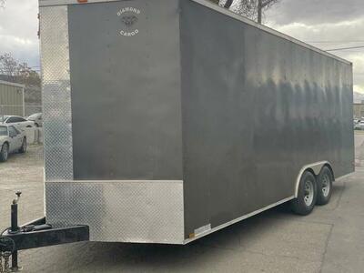8.5 X 20 Extra Tall Enclosed Trailer For Rent