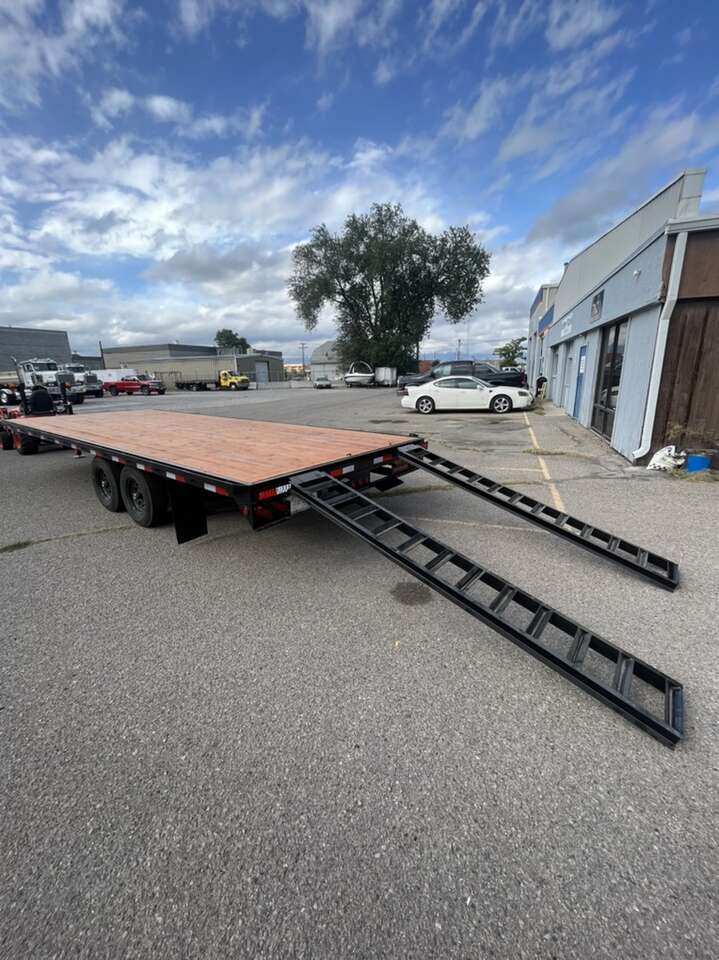 8x22 Deck Over Trailer For Rent