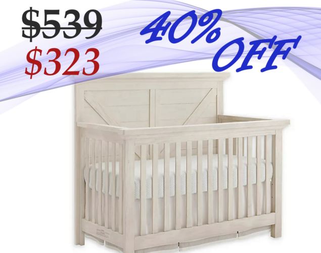 Westfield 4 top in 1 crib