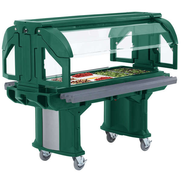 Cambro 6' Versa Food/ Salad Bar with Heavy-Duty Casters