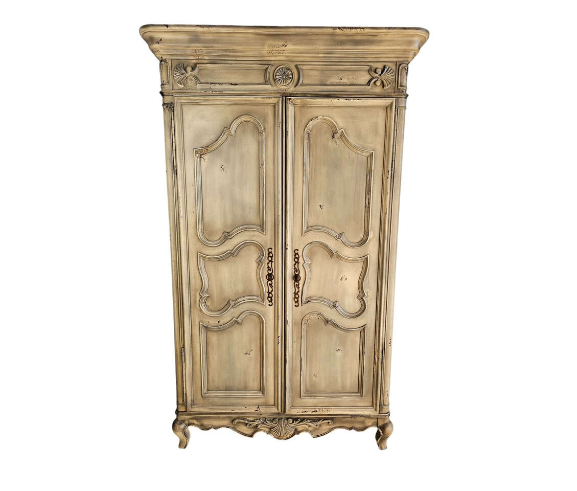 Vintage Hickory Chair Armoire