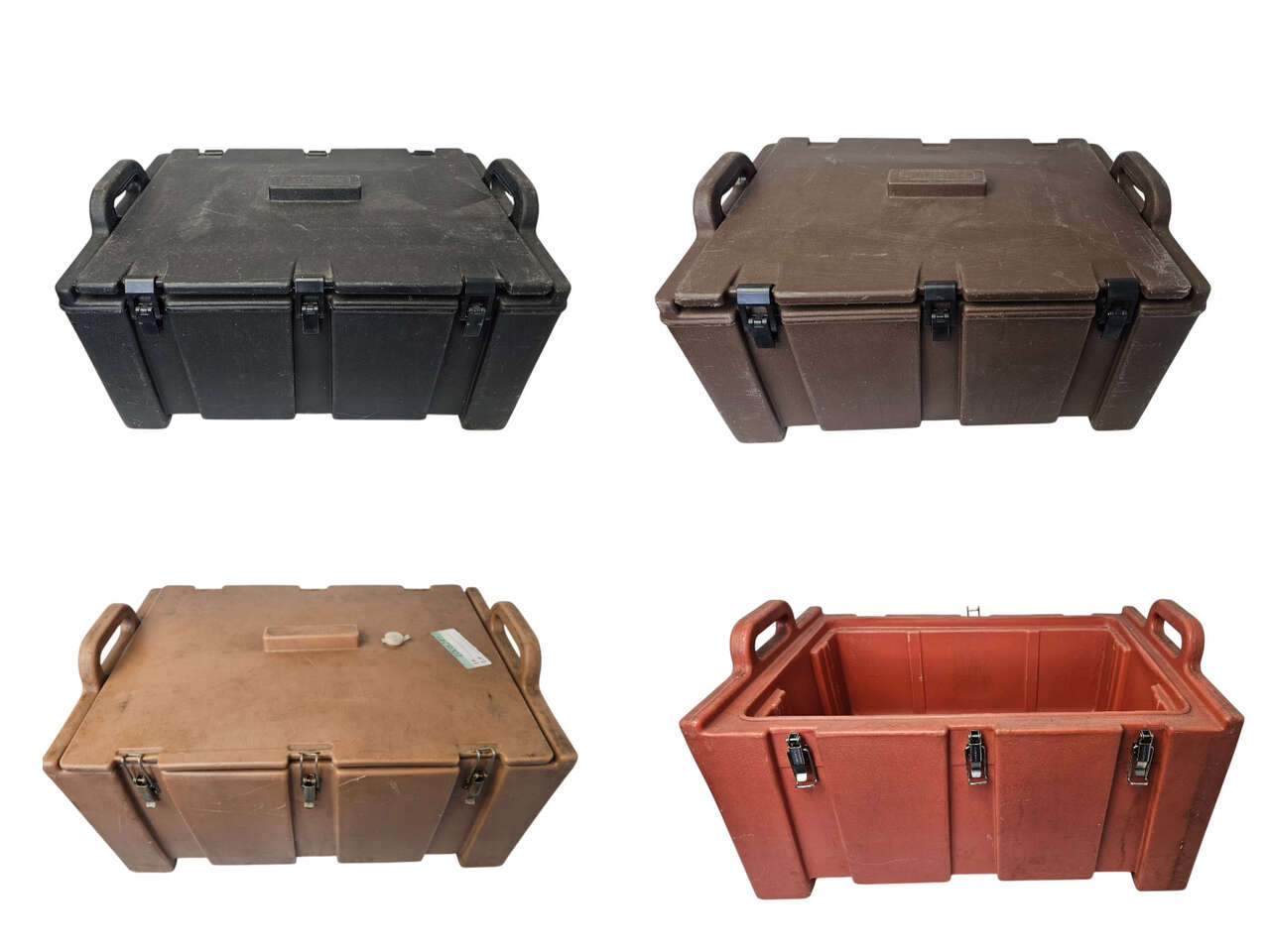 40 Qt Cooler / Insulated Food Carrier, Molded Handles Cambro & Carlisle 4 count
