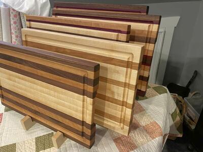 Handmade Edge Grain Cutting Boards