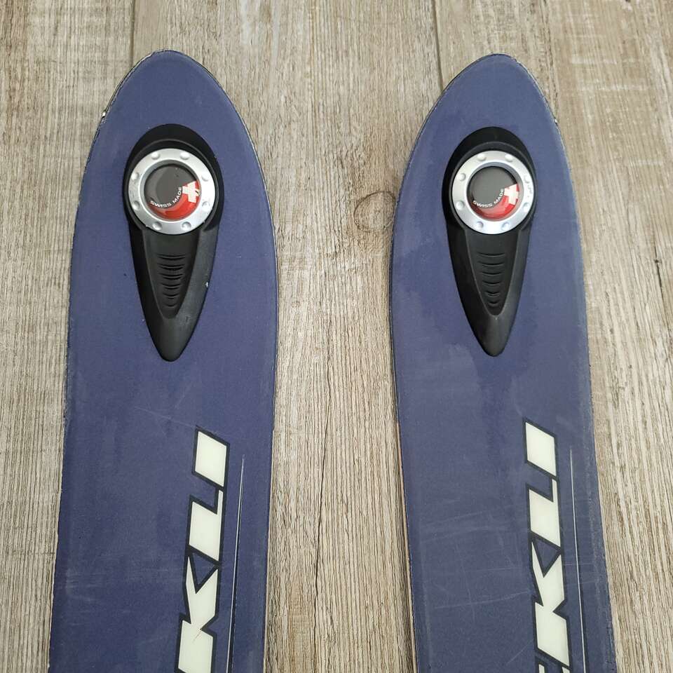 Stockli Spirit 180 SWISS Blue Skis with Salomon Spheric S810Ti Bindings