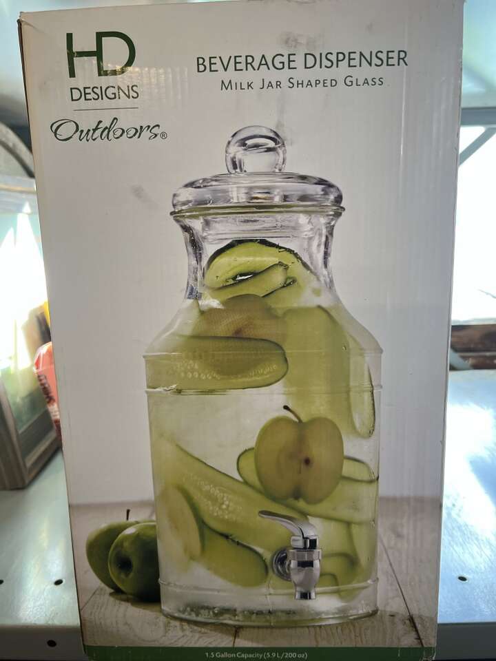 HD Outdoor Glass Beverage Dispenser