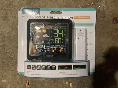 New La Crosse Tech Wireless Color Forecast Station