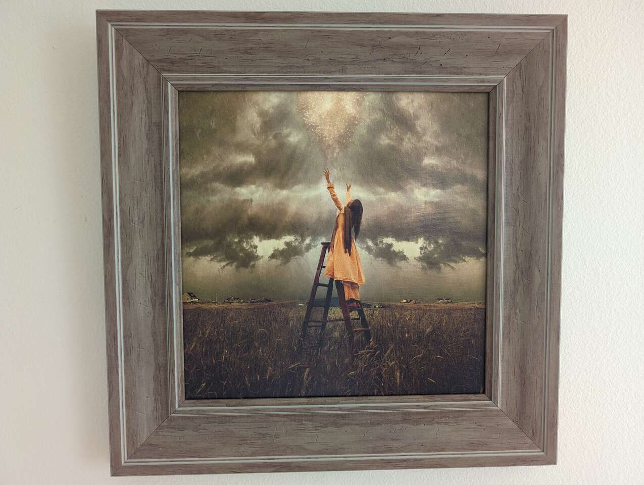 19"x19" LDS Painting - Grace by Eva Koleva Timothy