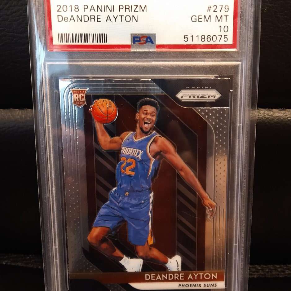 2018-19 DeAndre Ayton Prizm RC Rookie PSA 10 GEM MINT