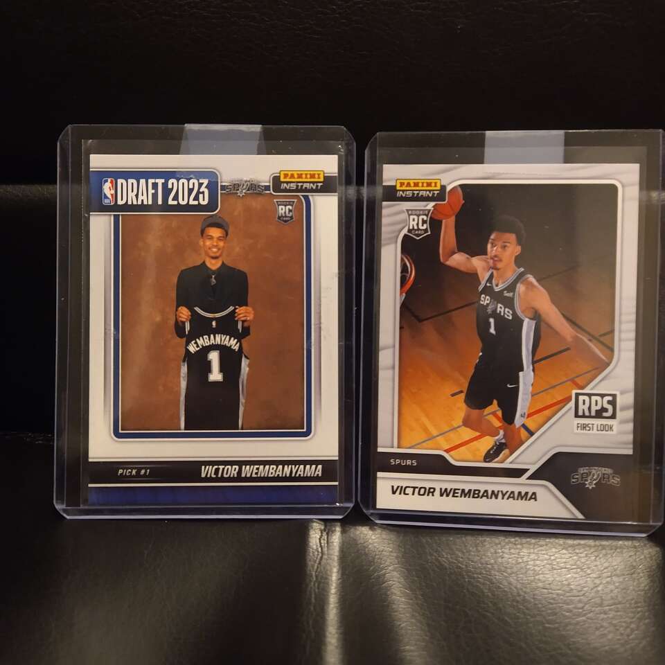 Victor Wembanyama Panini Instant Draft & 1st Look